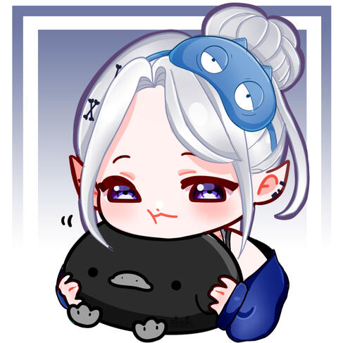 ⁘Raven Cuddles - Reisuki