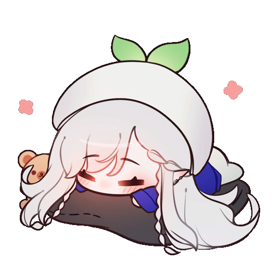 ⁘Sleepy Bun - Pwint