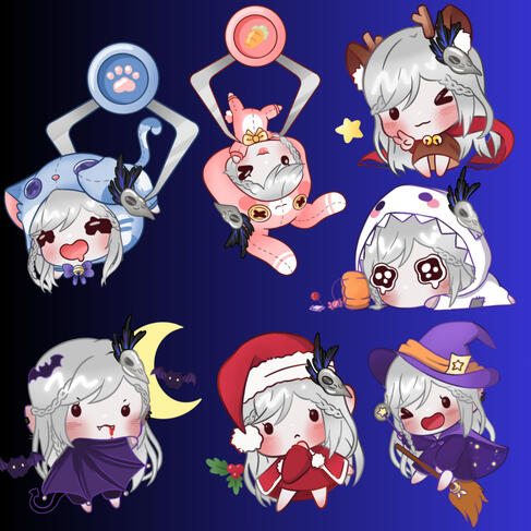 ⁘Event Chibis - NochuVT