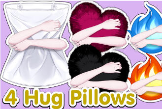 ⁘ Hug Pillows