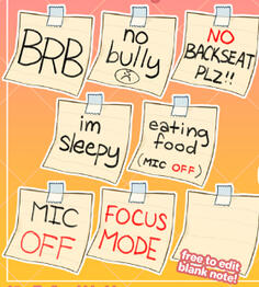 ⁘ Sticky Notes