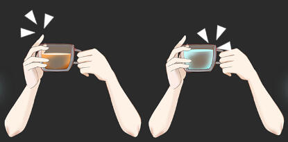 ⁘ Tea Arm Hands