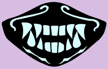 ⁘ KDA Teeth Mask