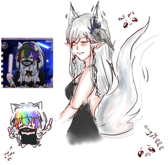 ⁘Tail PLS - Jimi