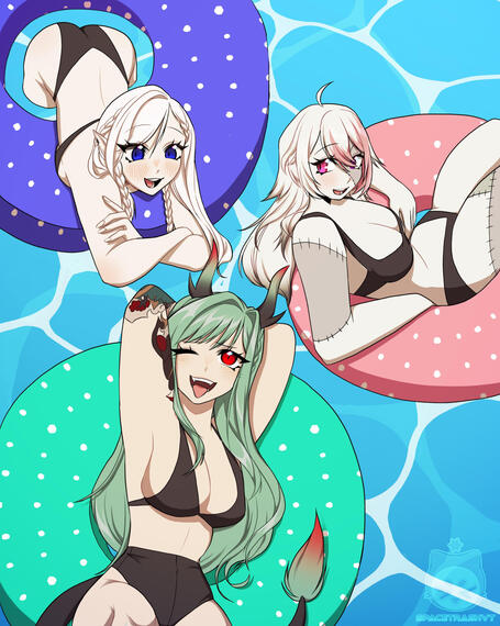 ⁘Summer Fun w/ Lyssa & Shokera - SpaceTrashVT