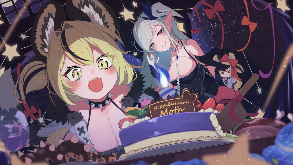 ⁘Cakes w/ Moth - Marimo