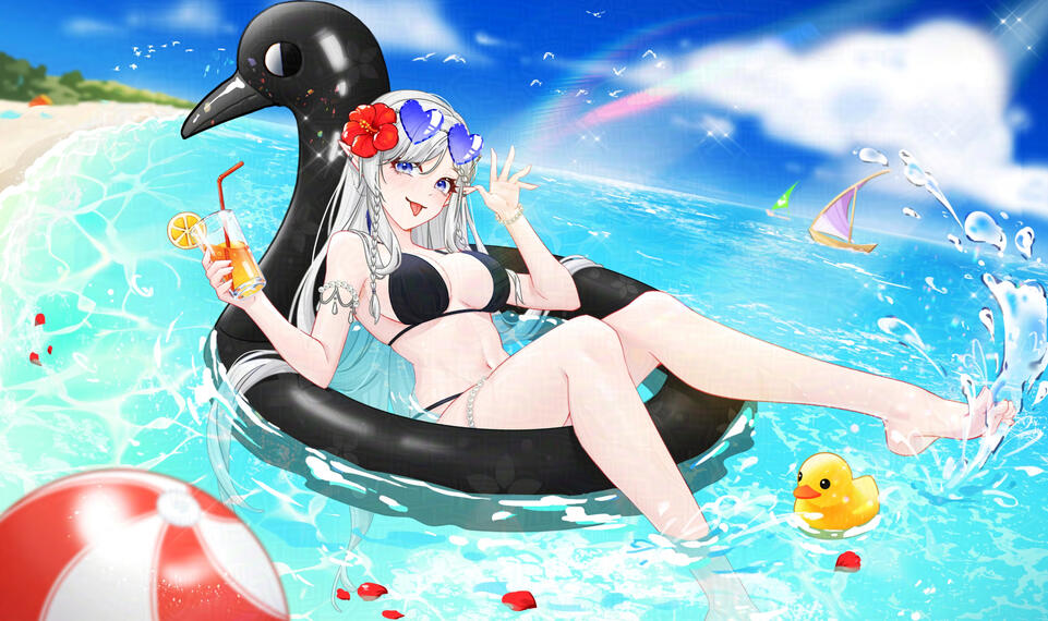 ⁘Summer Splash - Rui Mitsuki